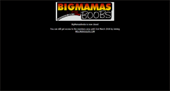Desktop Screenshot of bigmamasboobs.com